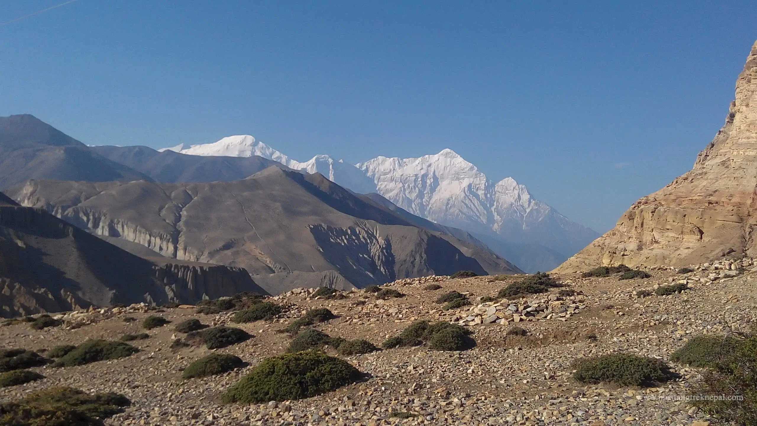 Chele to Syangboche trek distance via Samar, Bhena la