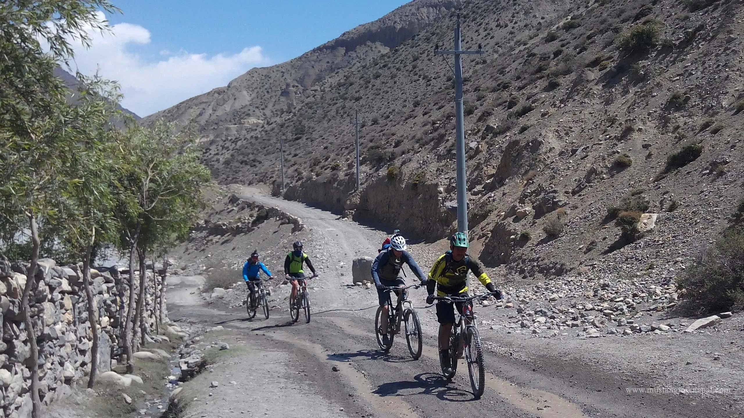 Upper mustang mountain biking tours Nepal