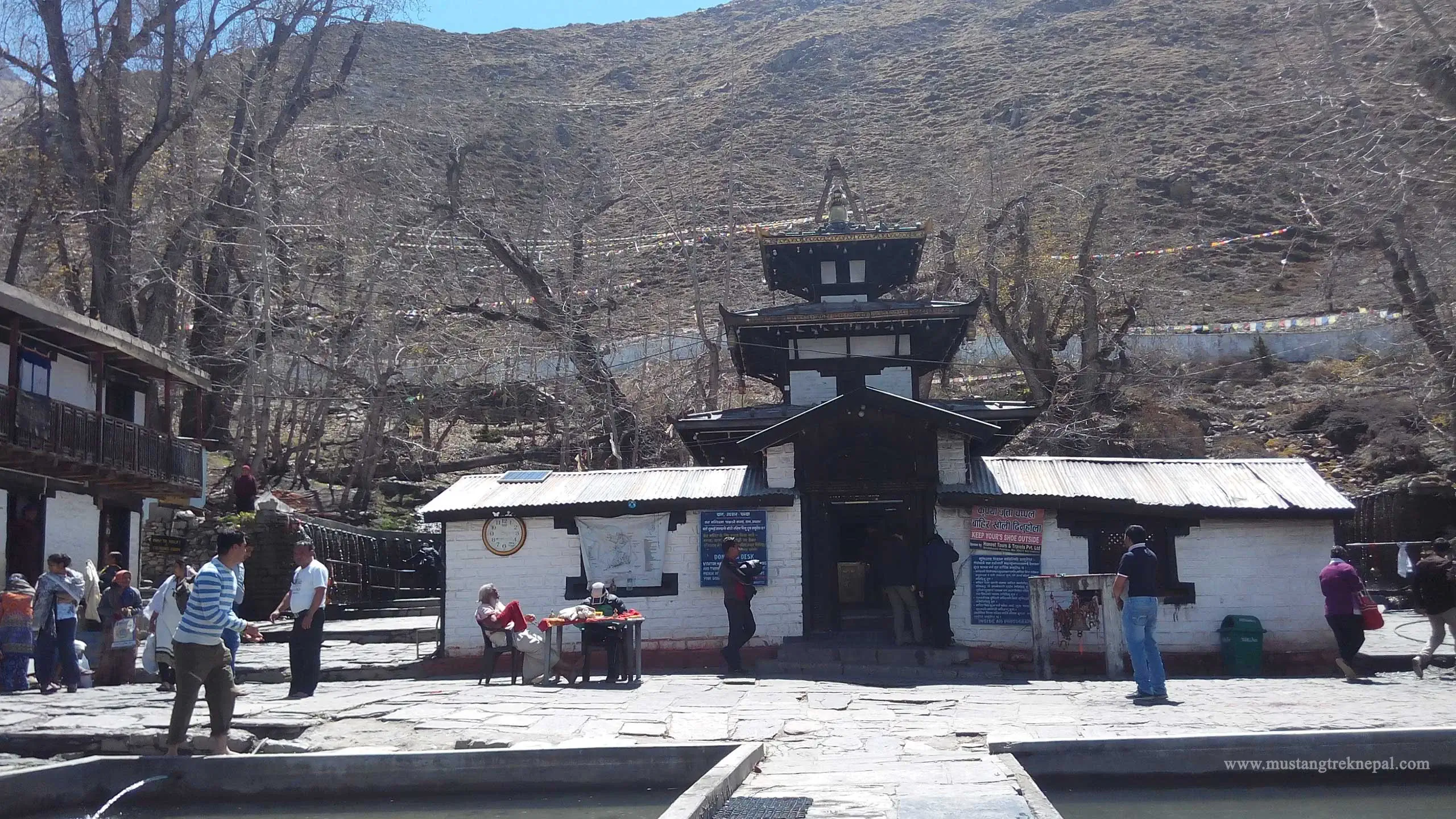 Where is Muktinath temple with brief history of Muktinath