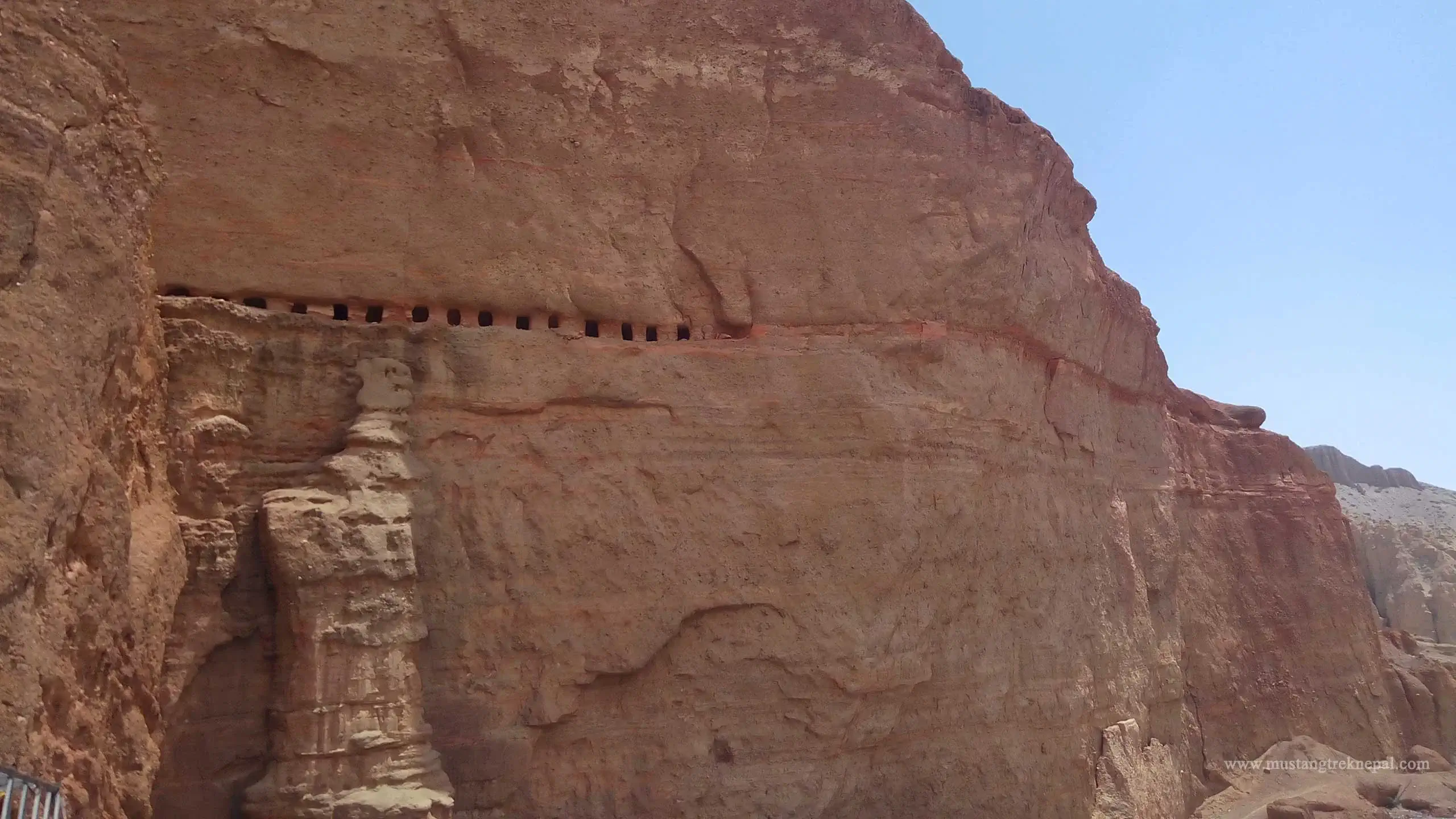 Mysterious Sky Caves of Nepal in Upper Mustang