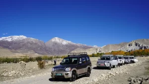 Image of Luxury Upper Mustang jeep tour