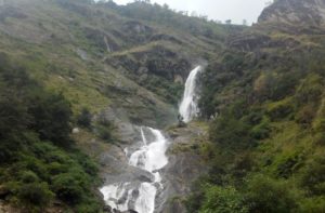 Rupse Falls on Kalopani to Tatopani trek distance, weather, route map via Ghasa & Dana