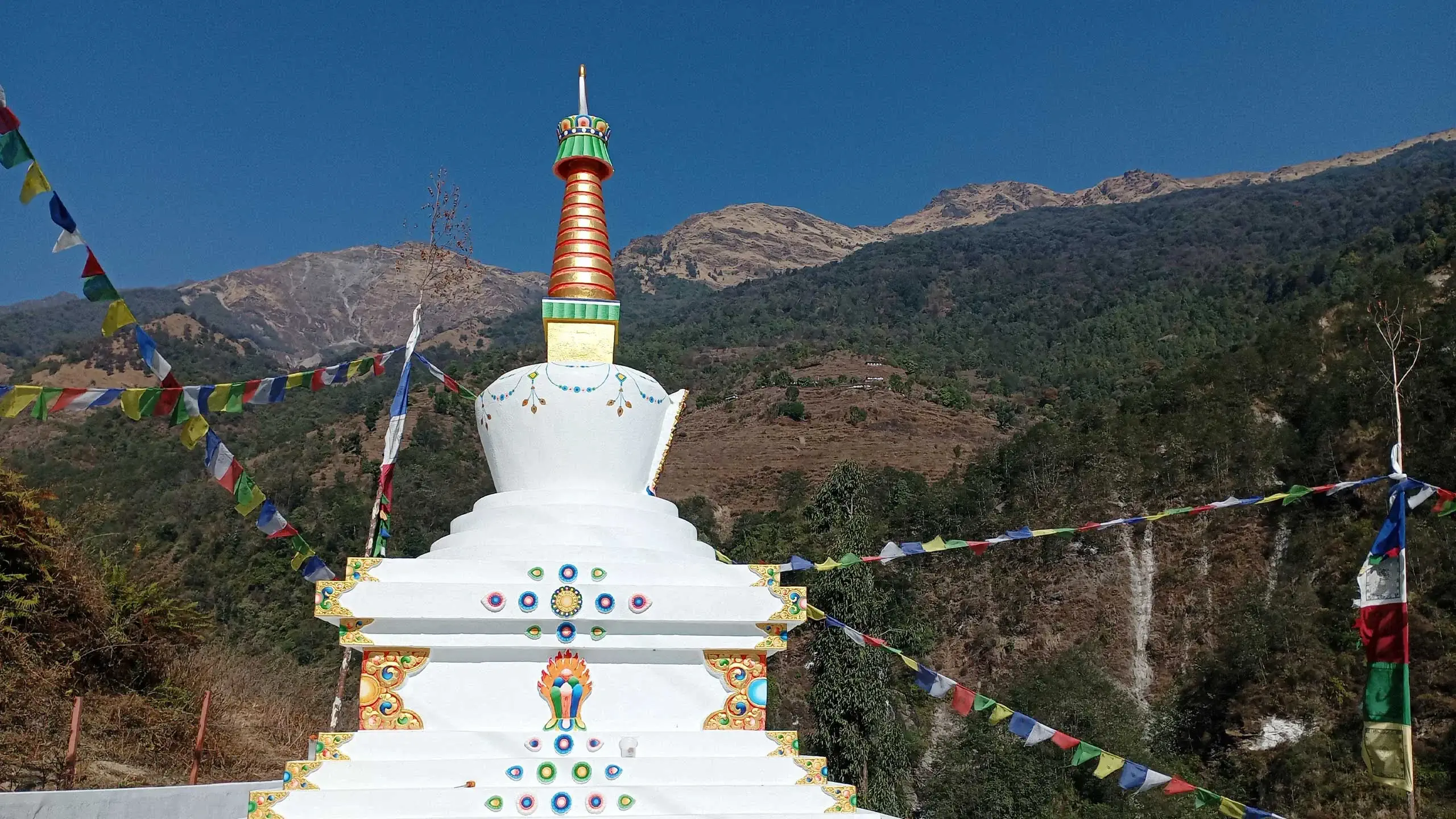 Tadapani to Chhomrong trek distance, weather, elevation
