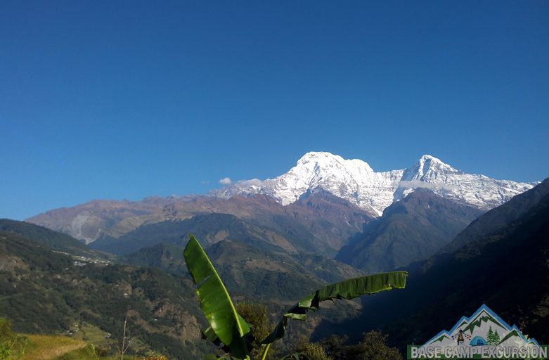 Tadapani to Landruk trek distance, altitude & map of Landruk Nepal
