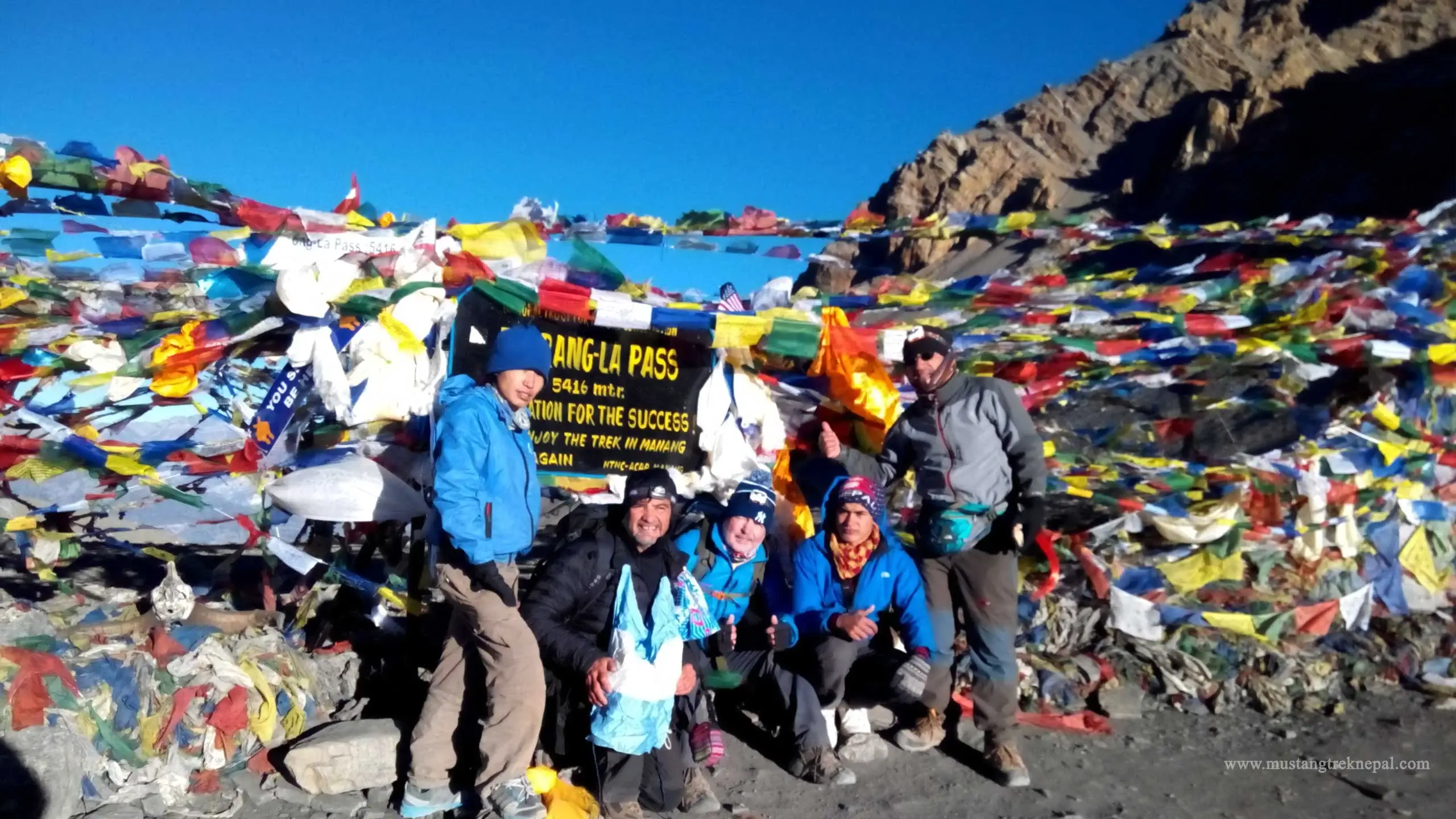 Thorong Phedi to Muktinath trek distance crossing thorong la