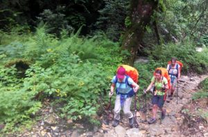 Hire a female trekking guide in Nepal & female tour guide in Nepal with Nepal female guide 3 sisters trekking