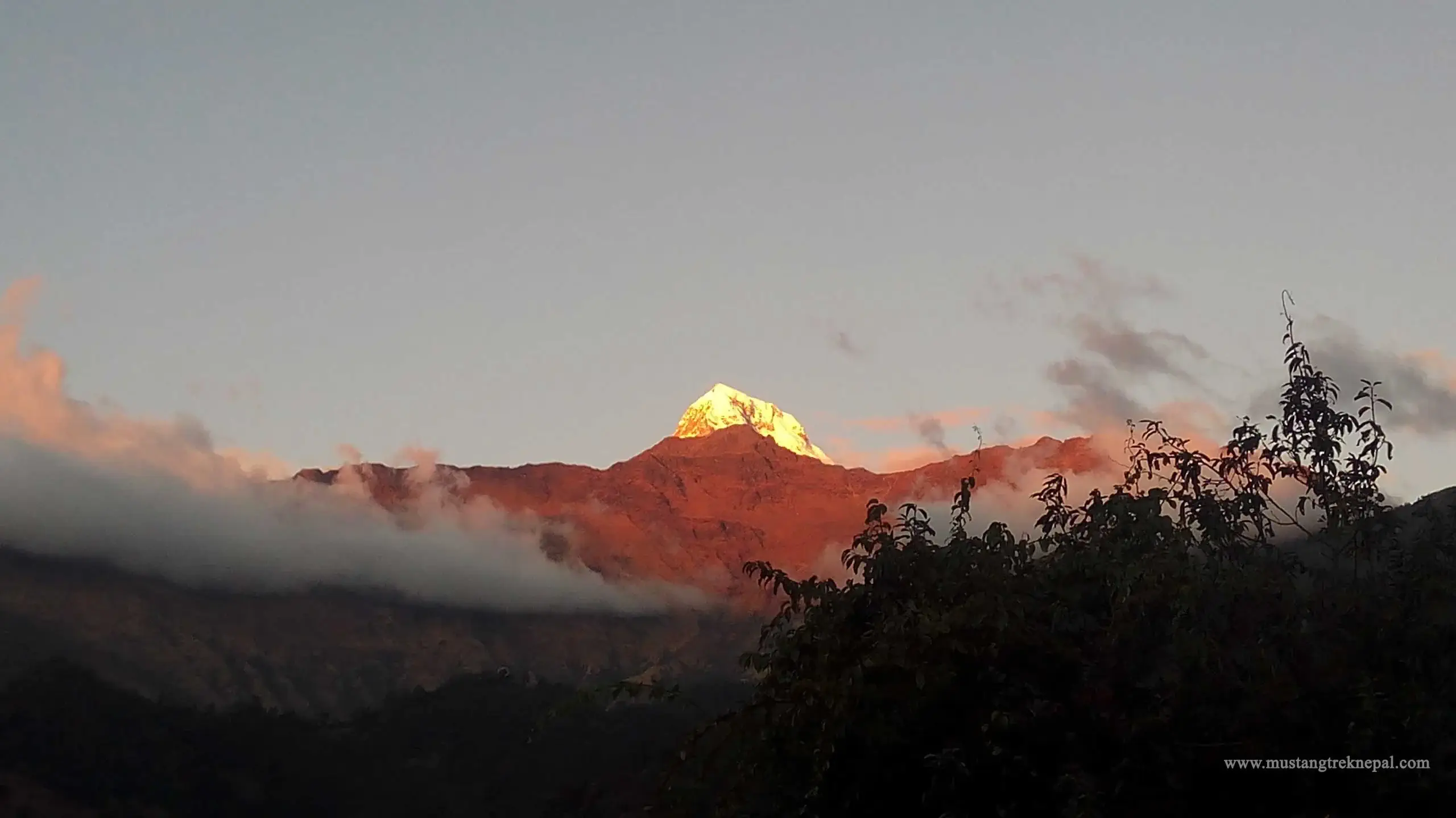 Khopra Danda to Swanta trek distance visit Khayer Lake Nepal