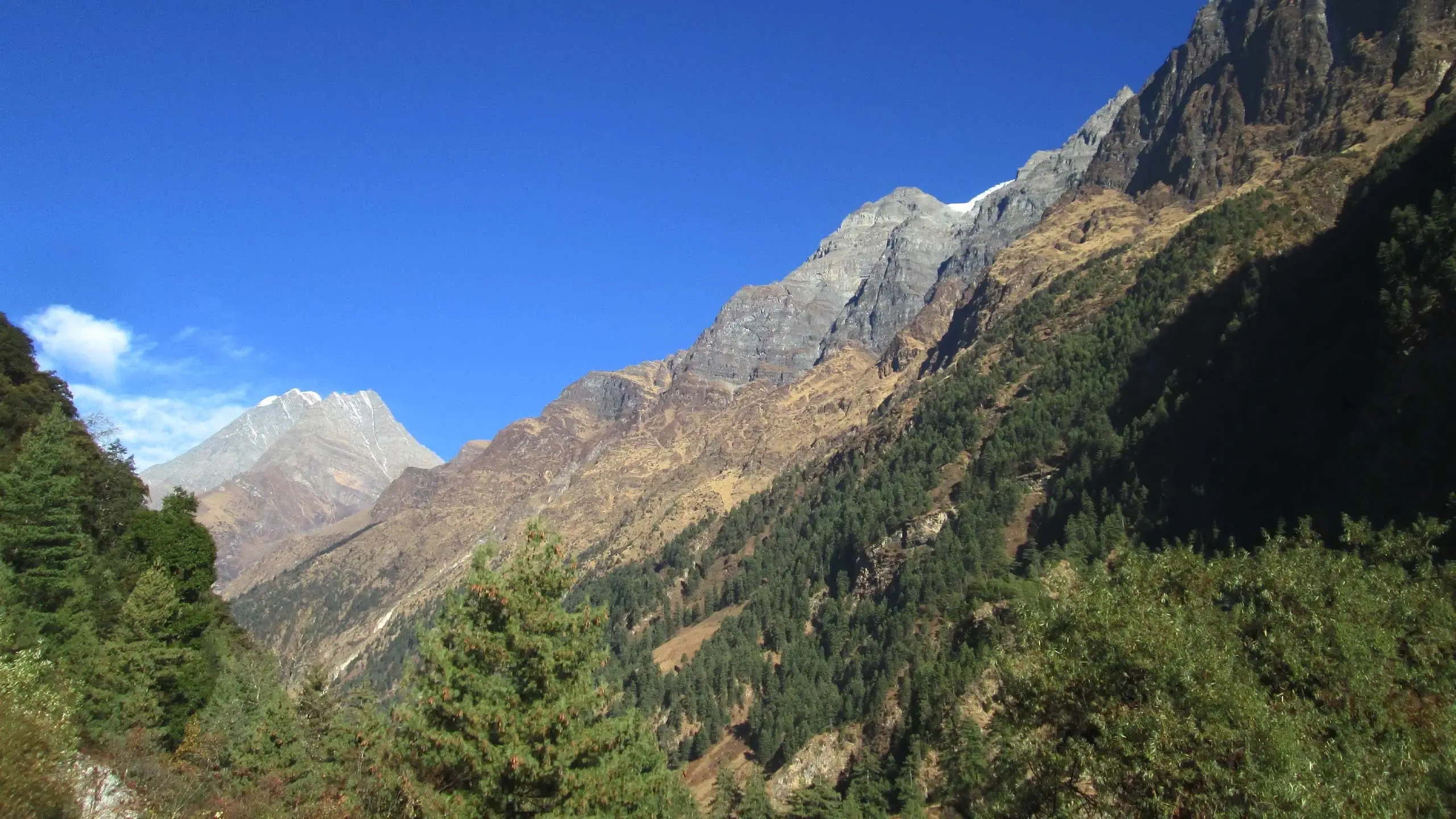 Jagat to Dyang trek distance of Manaslu trekking route