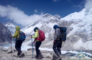 Mount Everest base camp trek in Nepal