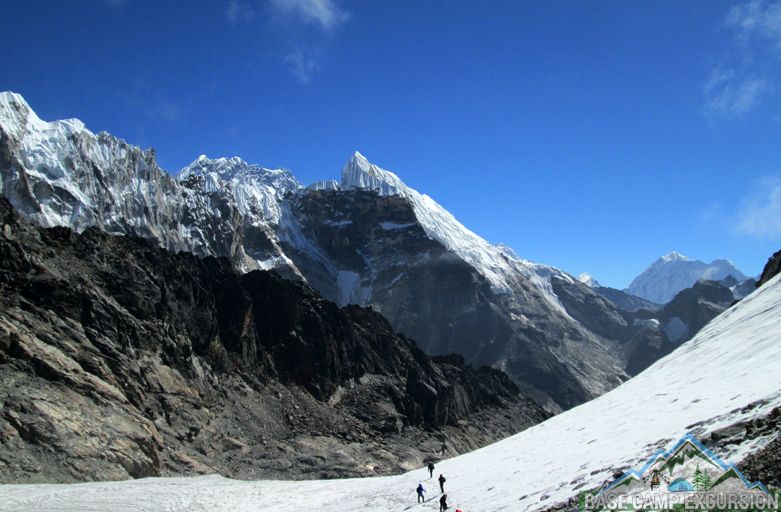 Mt Everest base camp to gokyo lakes crossing Cho la pass trek Nepal