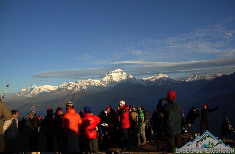Annapurna region Ghorepani poon hill yoga trek Nepal