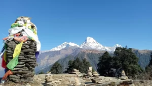 Ghorepani poon hill yoga trek Nepal