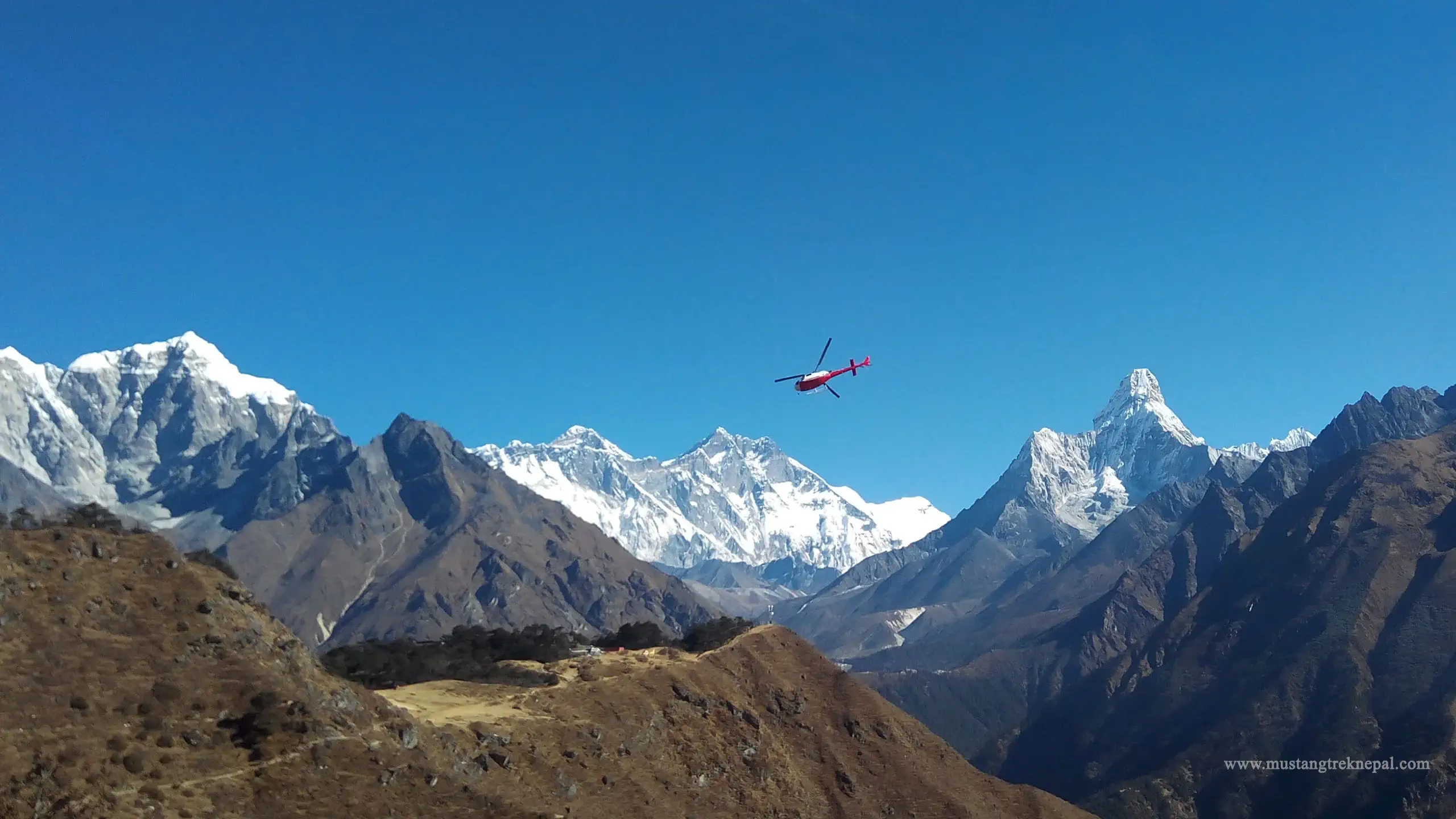Mount Everest base camp helicopter tour Nepal
