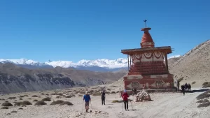 Upper Mustang yoga trek