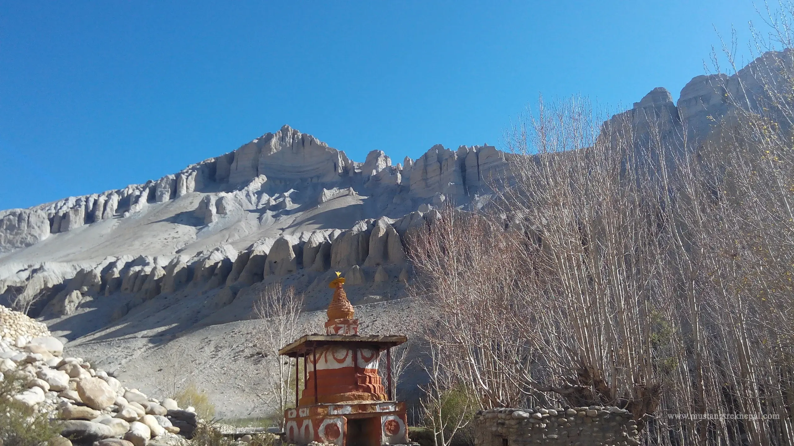 Restricted area upper mustang trek details day by day