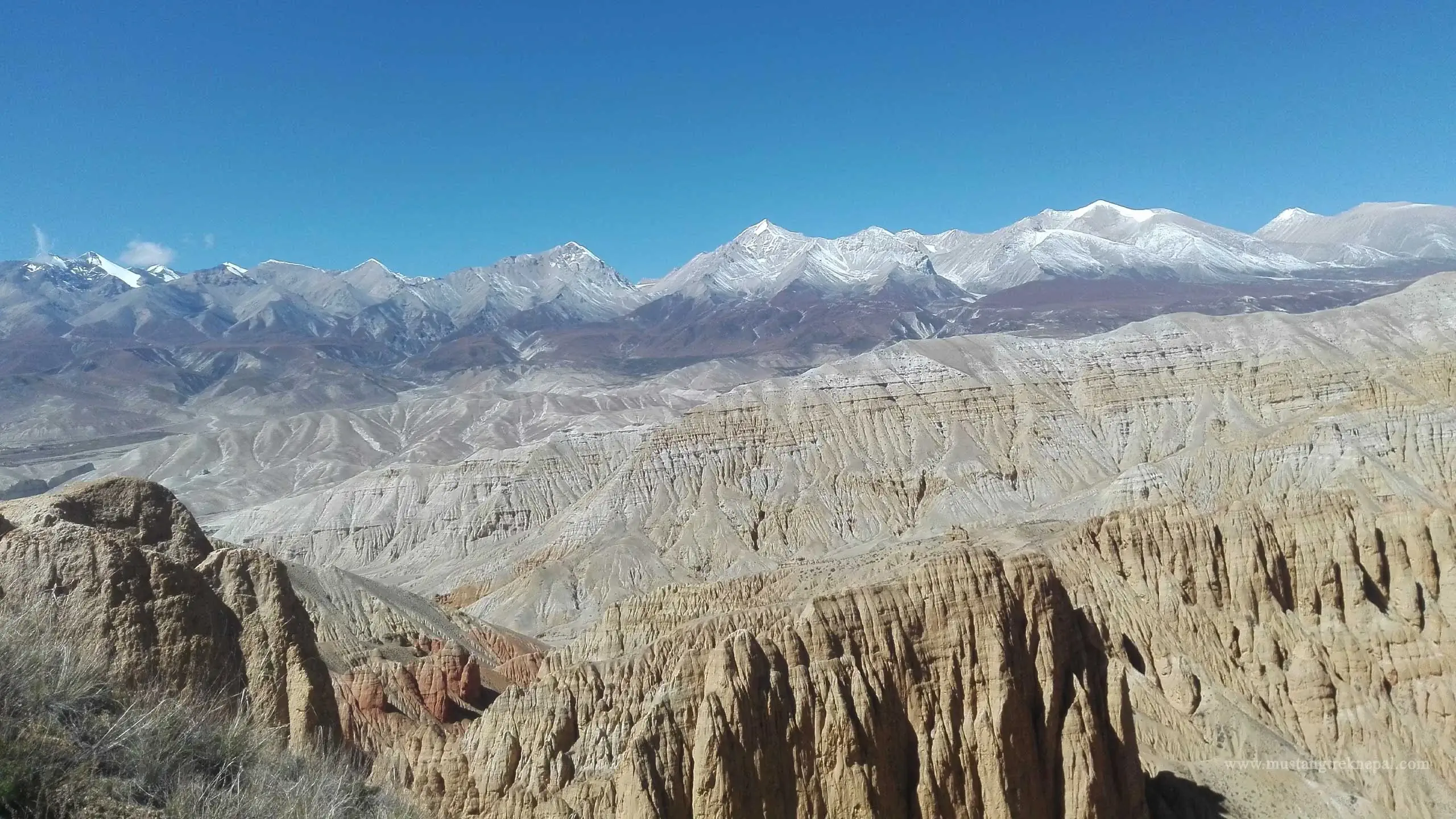 Villages of Upper Mustang Valley Nepal