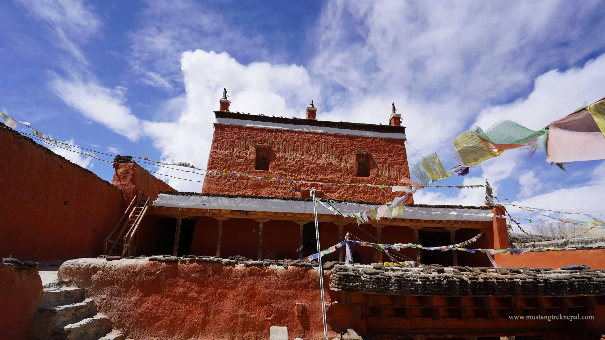 Ancient monasteries of Lo Manthang, walled city of Mustang