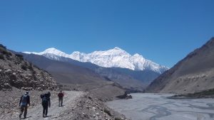 Upper mustang trek in autumn season Nepal